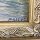 Pollet (a), watercolour "canal in spring" signed 20th century