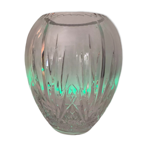 Vase boule cristal vintage