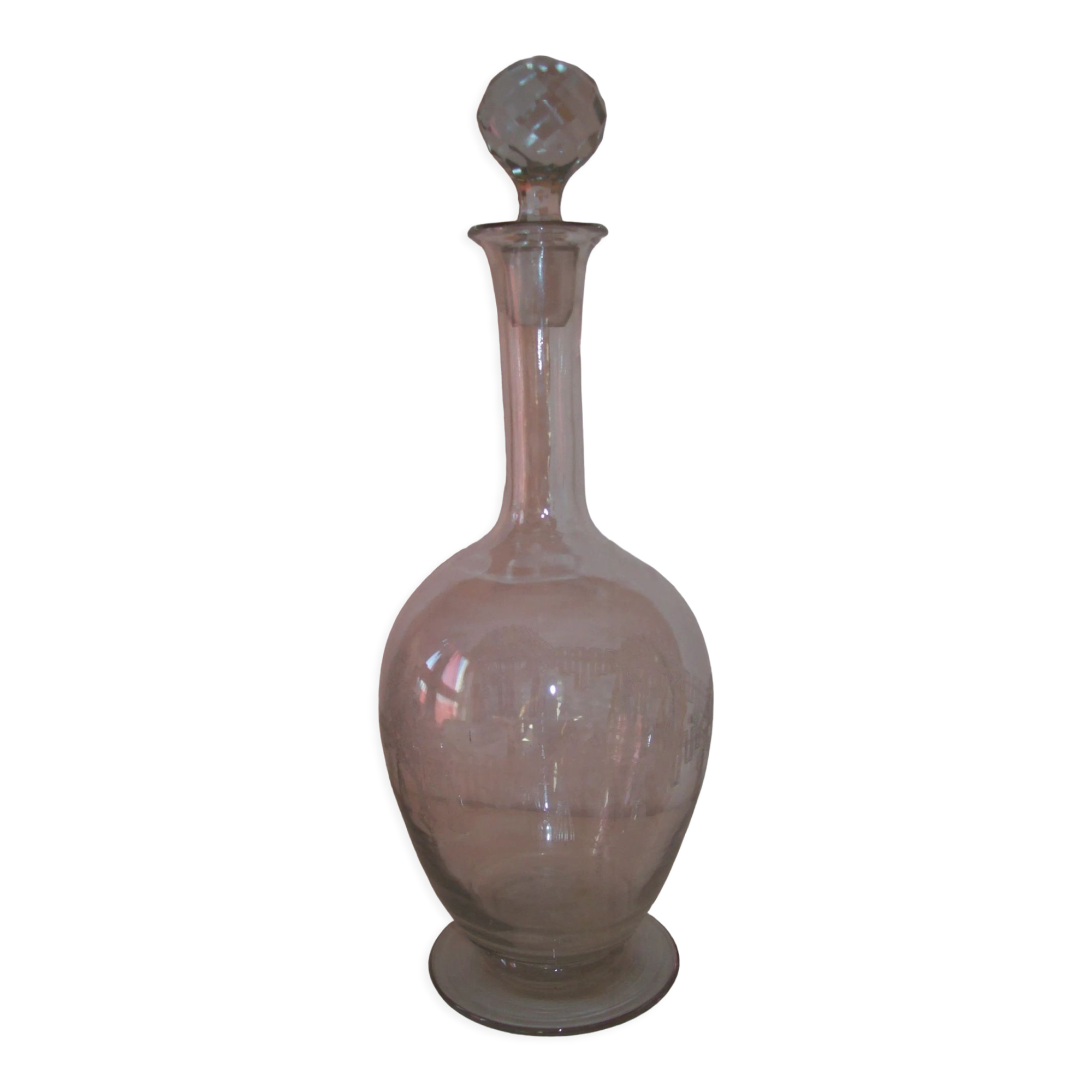 Carafe in blown glass