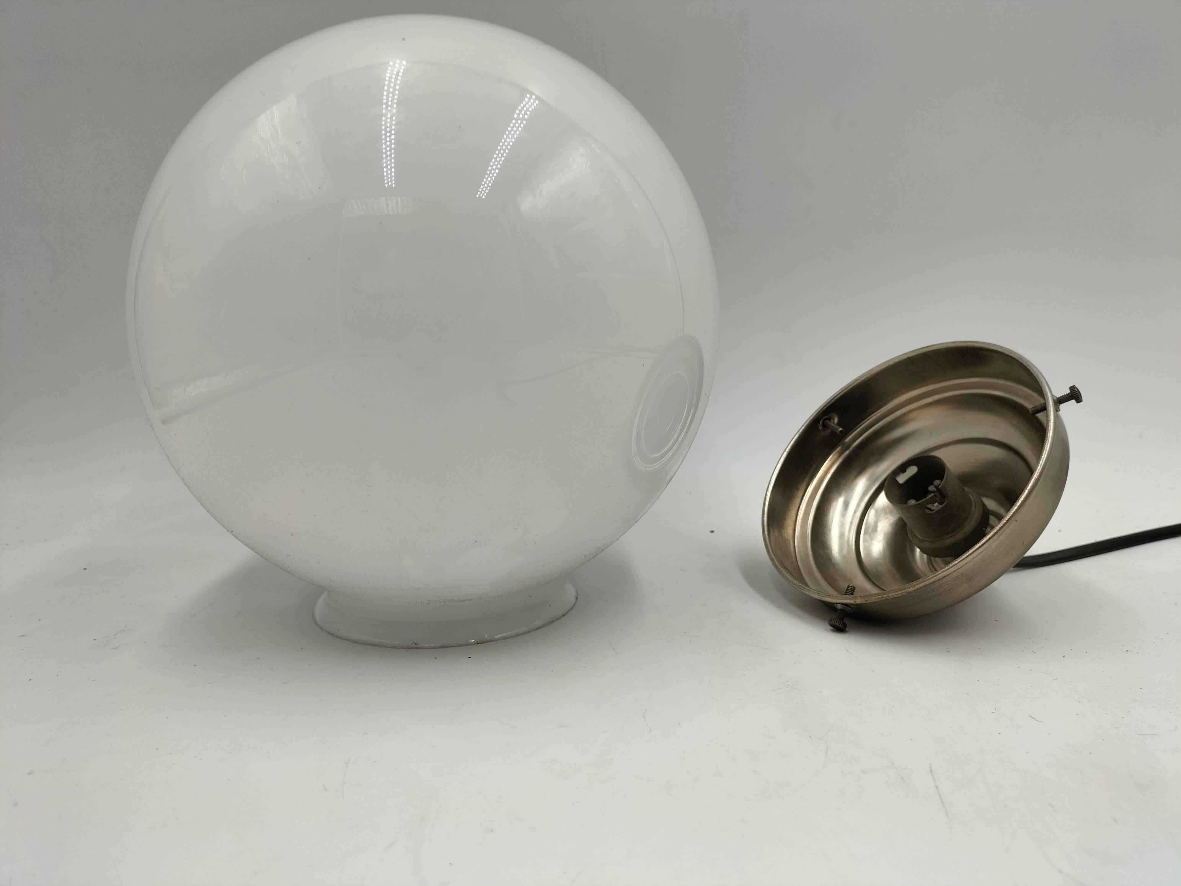 Opaline pendant lights