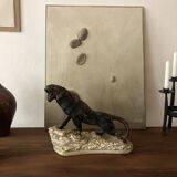 Plaster tiger, art deco period