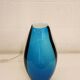 Eglo handblowed glass table lamp - Empori 87756 - Opaline and blue glass