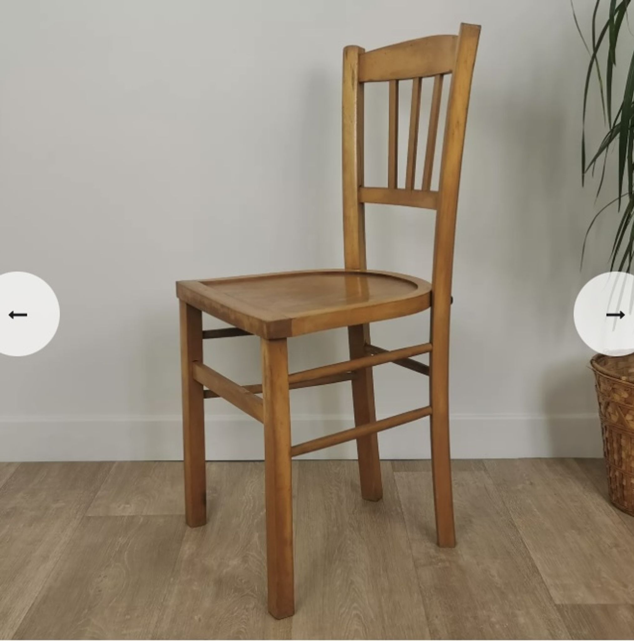 Lot de chaises bistrot  Luterma