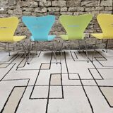 Lot de 4 chaises  Serie 7 d'Arne
Jacobsen, Fritz Hansen
