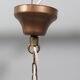 Vintage lampe suspendue lotus vintage élégante avec une lueur chaleureuse!
