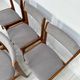 1960s Set of 6 Vintage Danish Teak Dining Chairs by Erik Buch