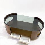 Mid-Century Moder Coffee Table in the style of Joe Colombo, 1970s