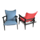 2 vintage armchairs