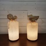 Rice paper candy lamps Japan 1990