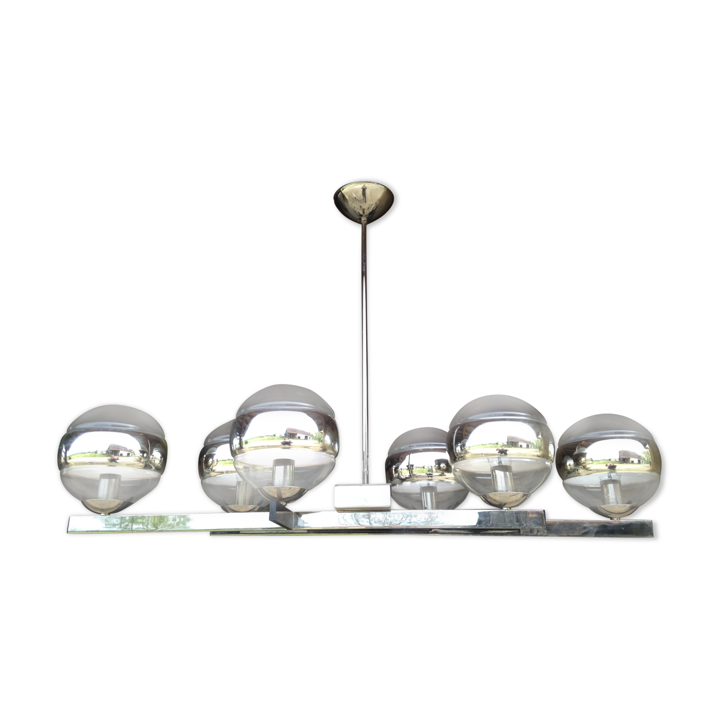Italian chandelier, vintage 70