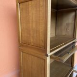 Modular Bookcase in Walnut and Oak by MD, 1960-70s