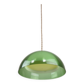 Italian suspension in green plexiglass