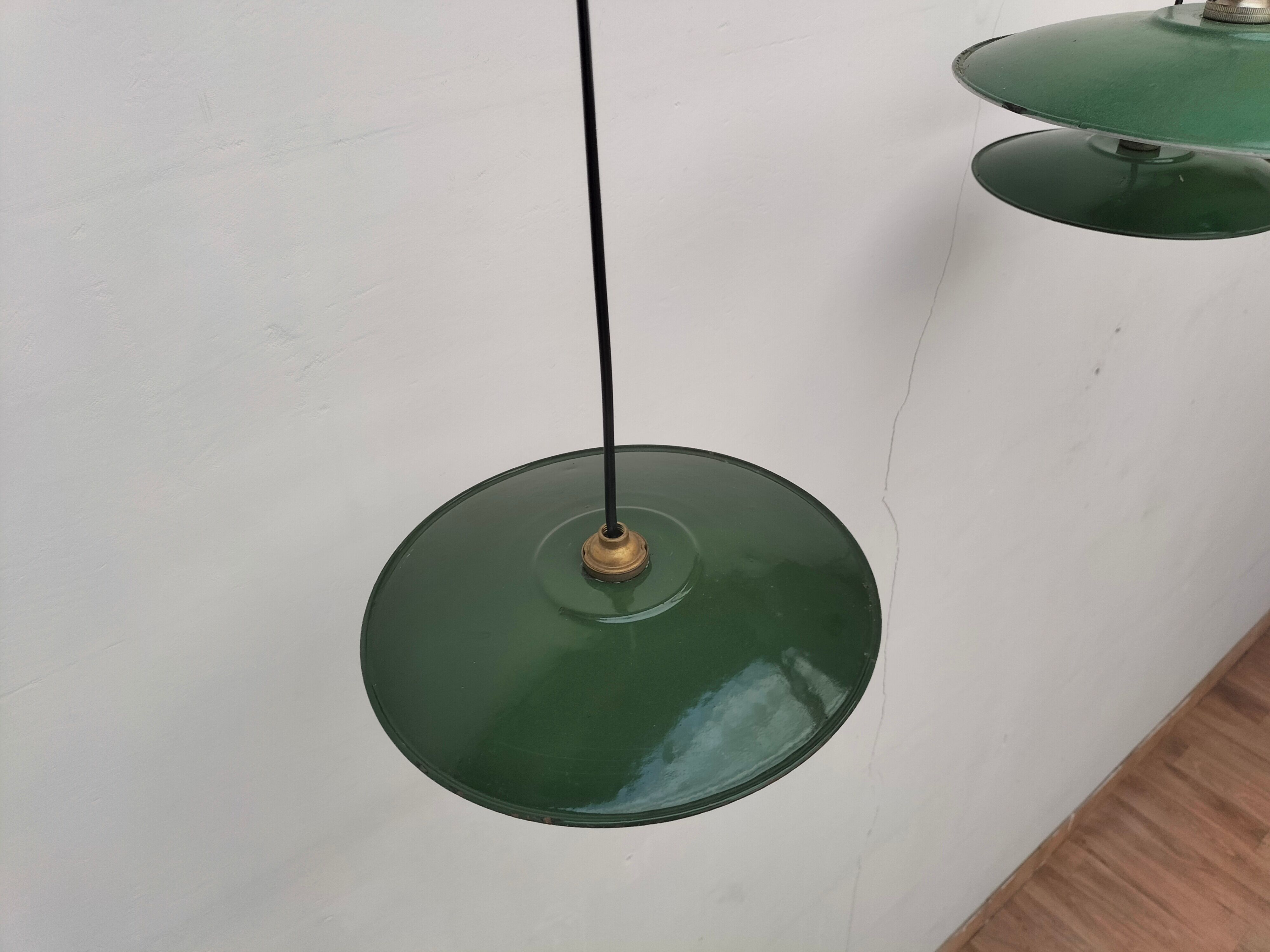 Set of antique lamps