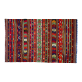 Anatolian handmade kilim rug 265 cm x 168 cm