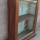 Old wardrobe with glass door
