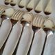 Silver-plated Table Cutlery Ridoux 6 Spoons and 6 Forks