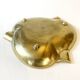 Art Deco brass ashtray