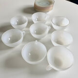 Harlequin Arcopal coffee service
