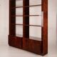 Parchment bookcase by Aldo Tura for Tura Milano 1960