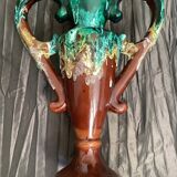 Vallauris Vase Vintage 2 handles Height 33 cm