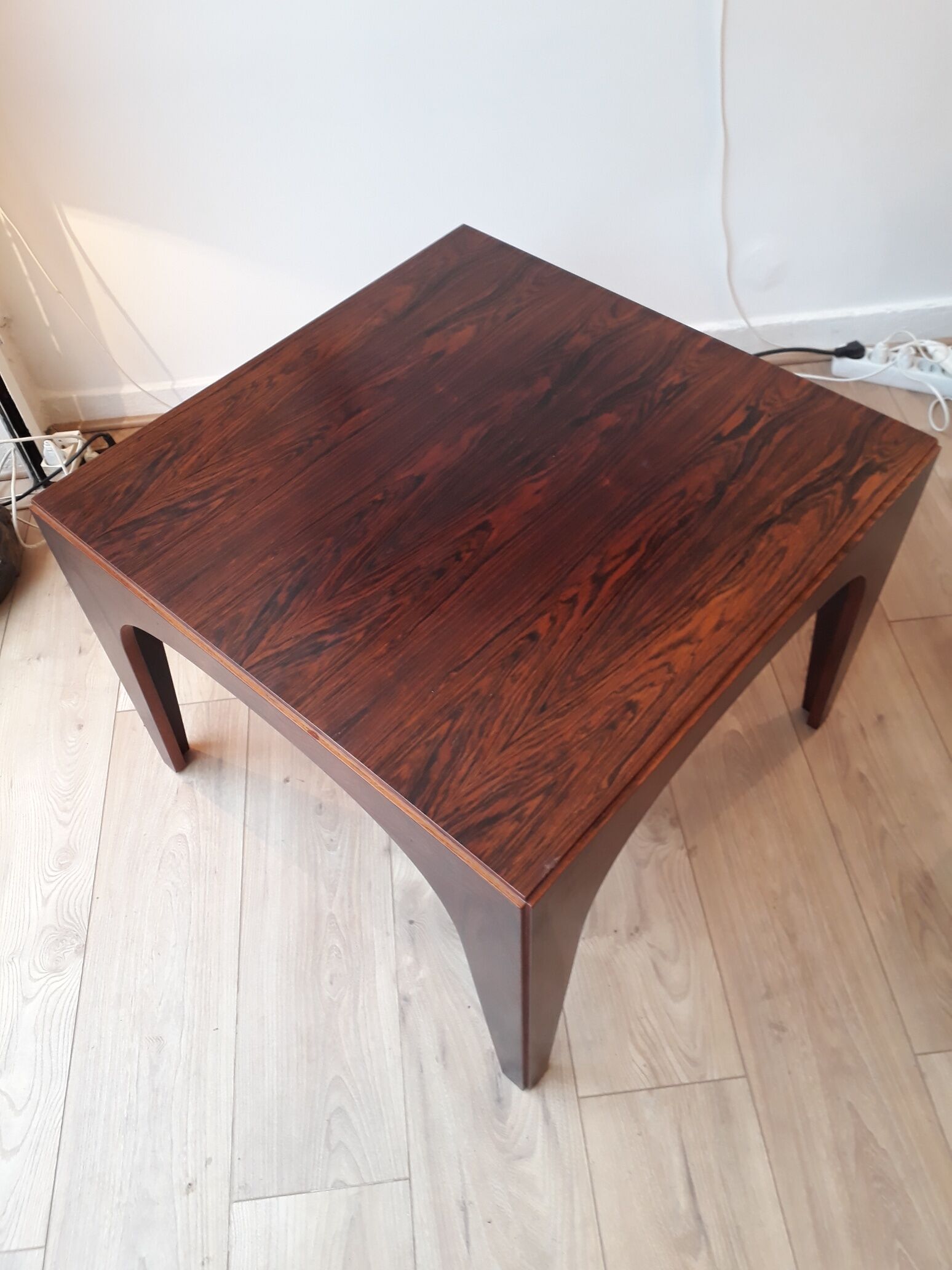 Coffee table by Hohnert Design in rosewood