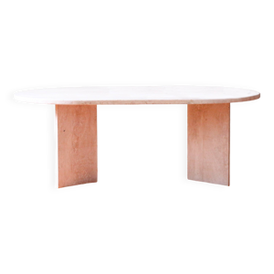 table basse ovale en