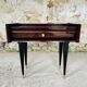 Vintage rosewood bedside table by NF, circa 1960s