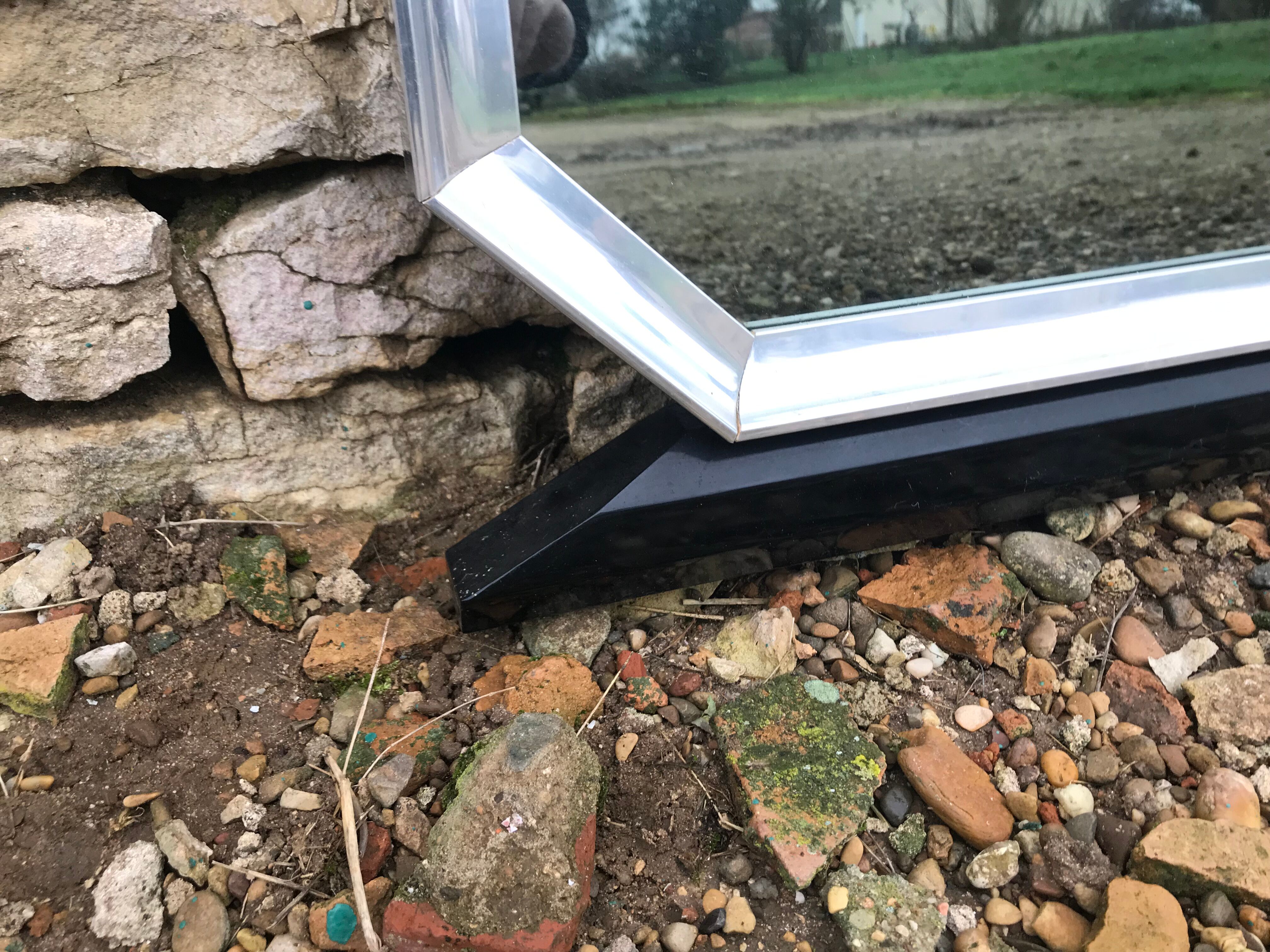 Mirror art deco Bistro brasserie 175x86cm