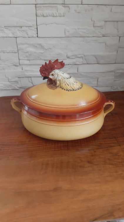 Vintage ceramic terrine