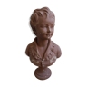 Plaster bust