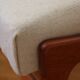 Scandinavian footrest, teak, 1960