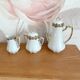 Coffee service in porcelain vignaud limoges - 1950