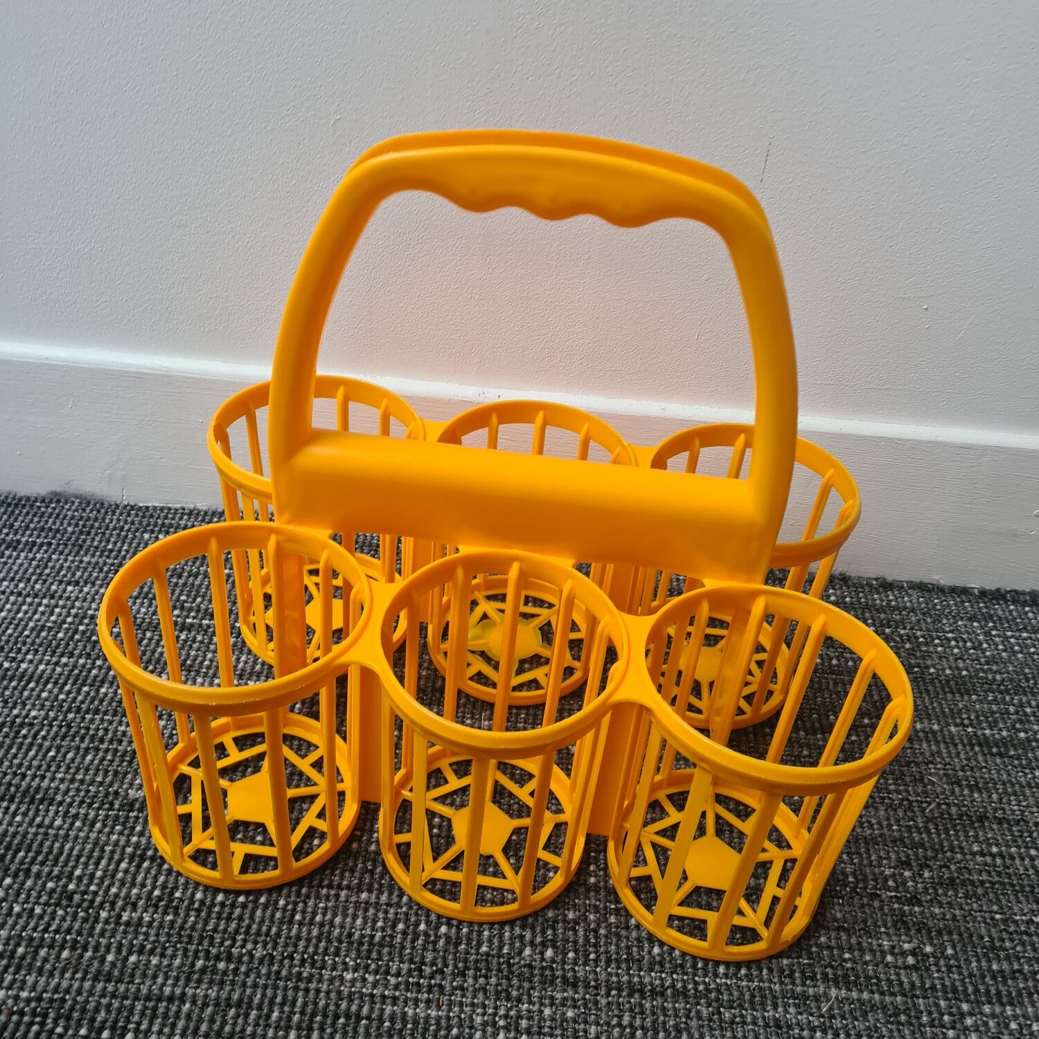 Orange bottle holder