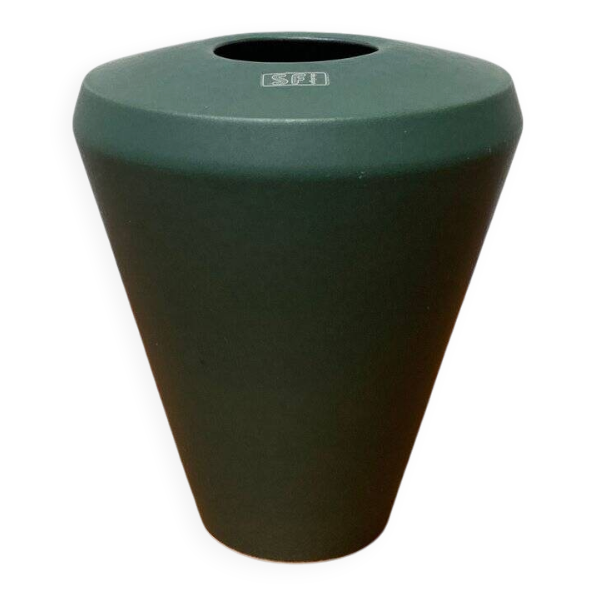 Vintage minimalist ceramic vase by SF Design