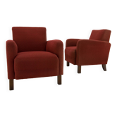 Ensemble de deux fauteuils Art Déco par Halabala pour UP Zavody, 1930s