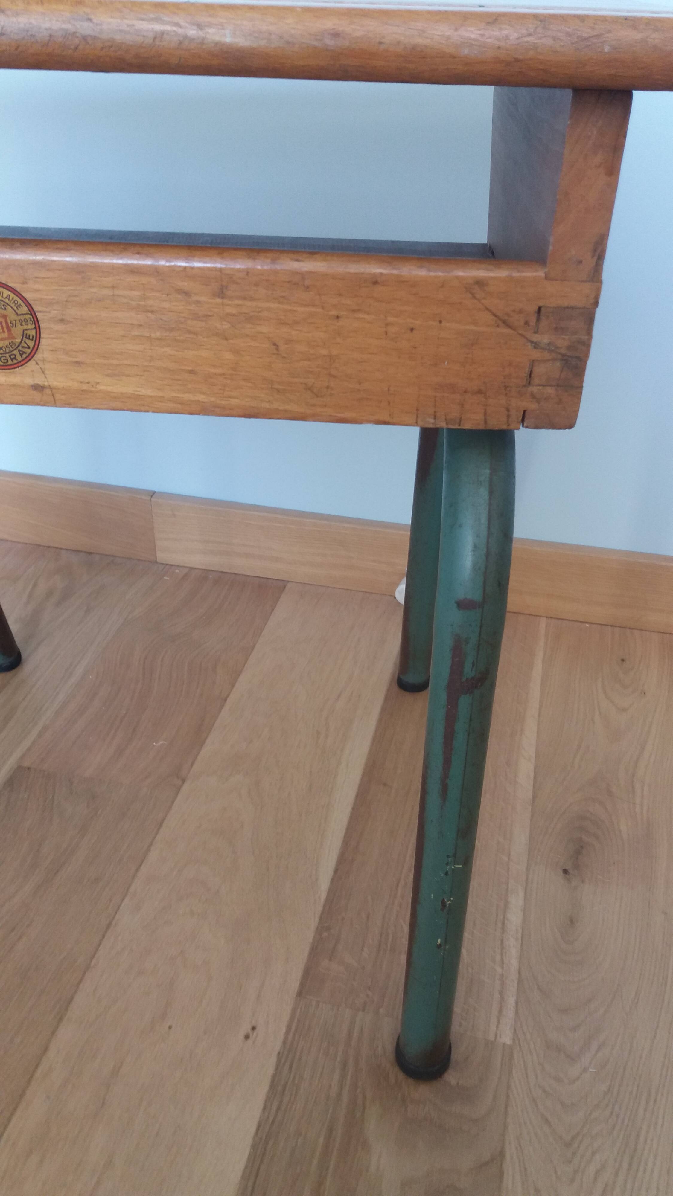 Bureau d’école pupitre d’écolier Delagrave