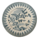 Flat plate iron earth Gien French earthenware eagle decoration - faience