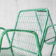 Pair of chairs EMU model Rio green