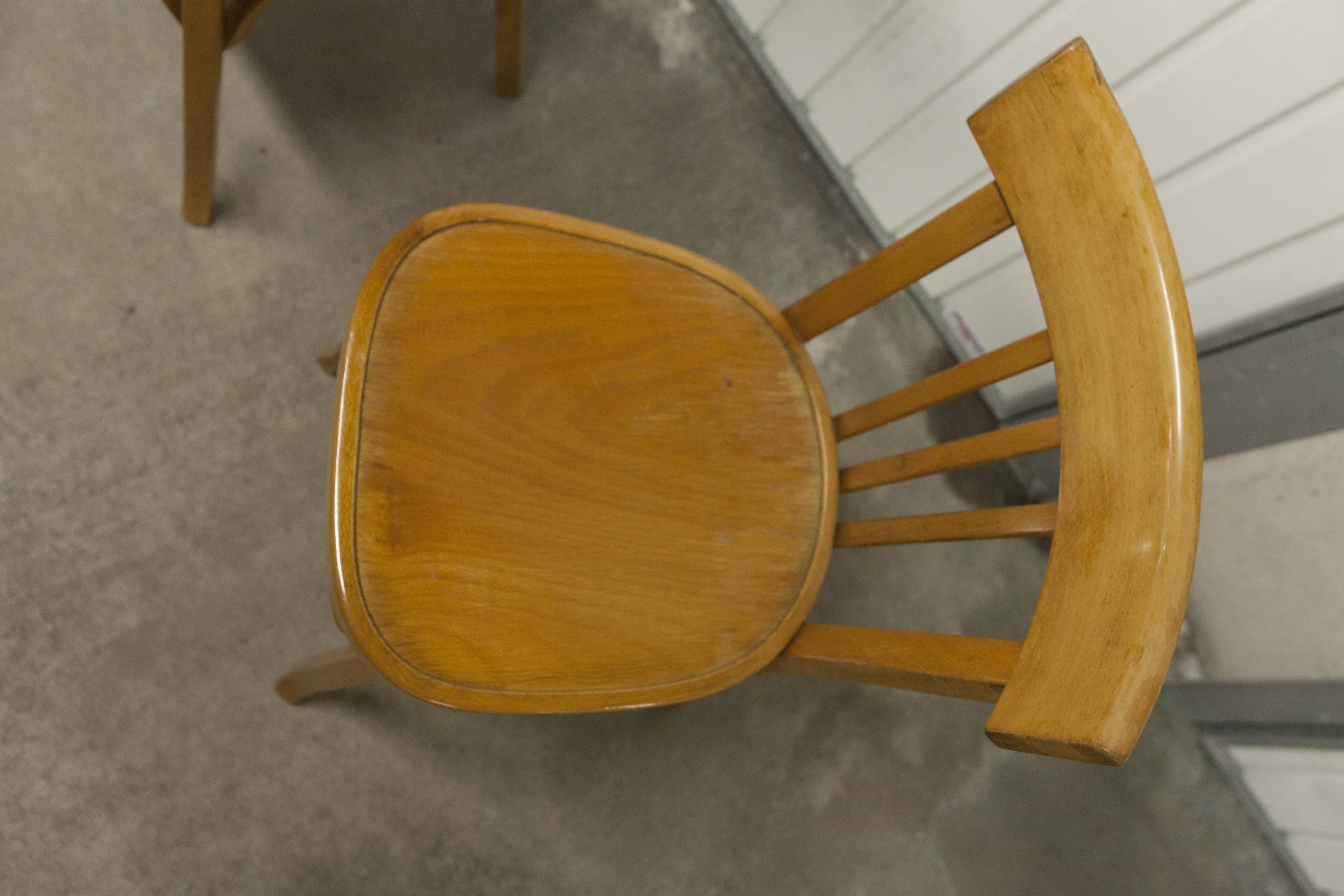 Set of 4 chairs baumann 1981