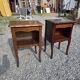 Paire de table de chevet style Louis XV en chêne