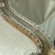 Venetian wall mirror in murano glass on wood 50s-60s