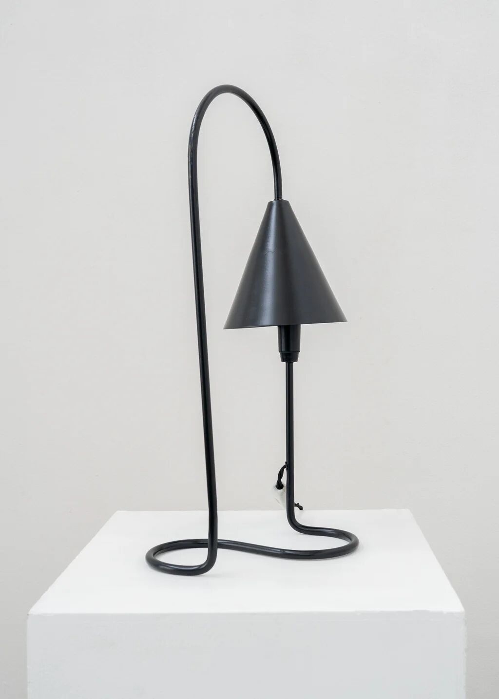 Sculptural vintage table lamp