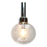 Vintage Space Age Suspension in Chrome and Glass by Motoko Ishii for Staff, 1970s