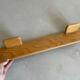Wooden wall shelf