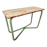 Vintage industrial console table or side table, czechoslovakia