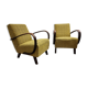 Paire de fauteuils par Jindrich Halabala