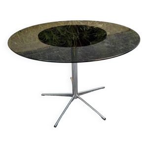 Table ronde vintage design