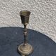 Old brass candle holder