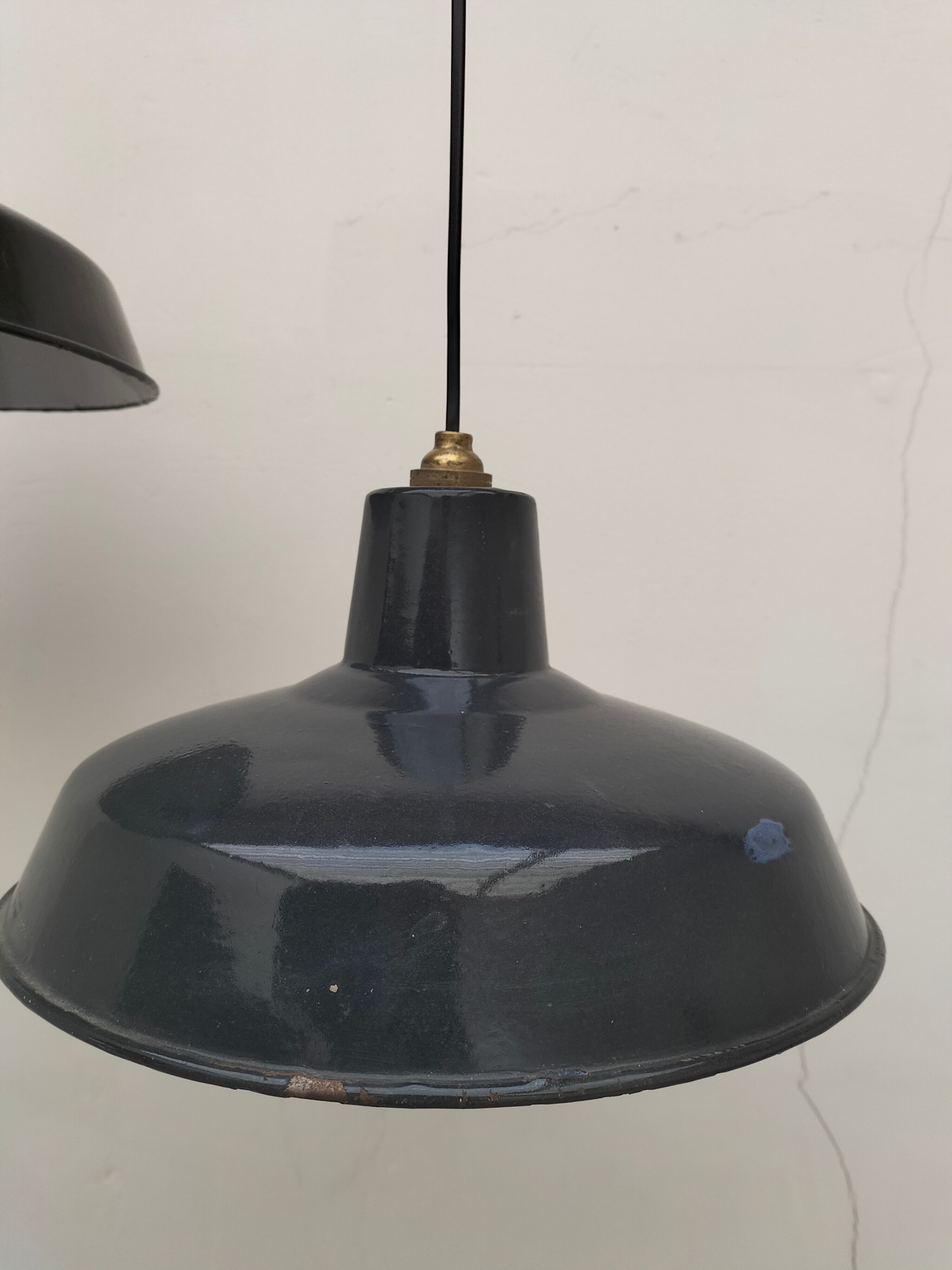 Pair of antique lamps