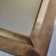 Original vintage Moroccan brass mirror, arch shape, 48 x 32 cm